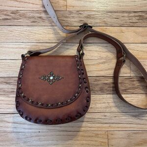 Cute Leather Western Handbag
